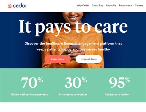 cedar crunchbase|cedar patient payments.